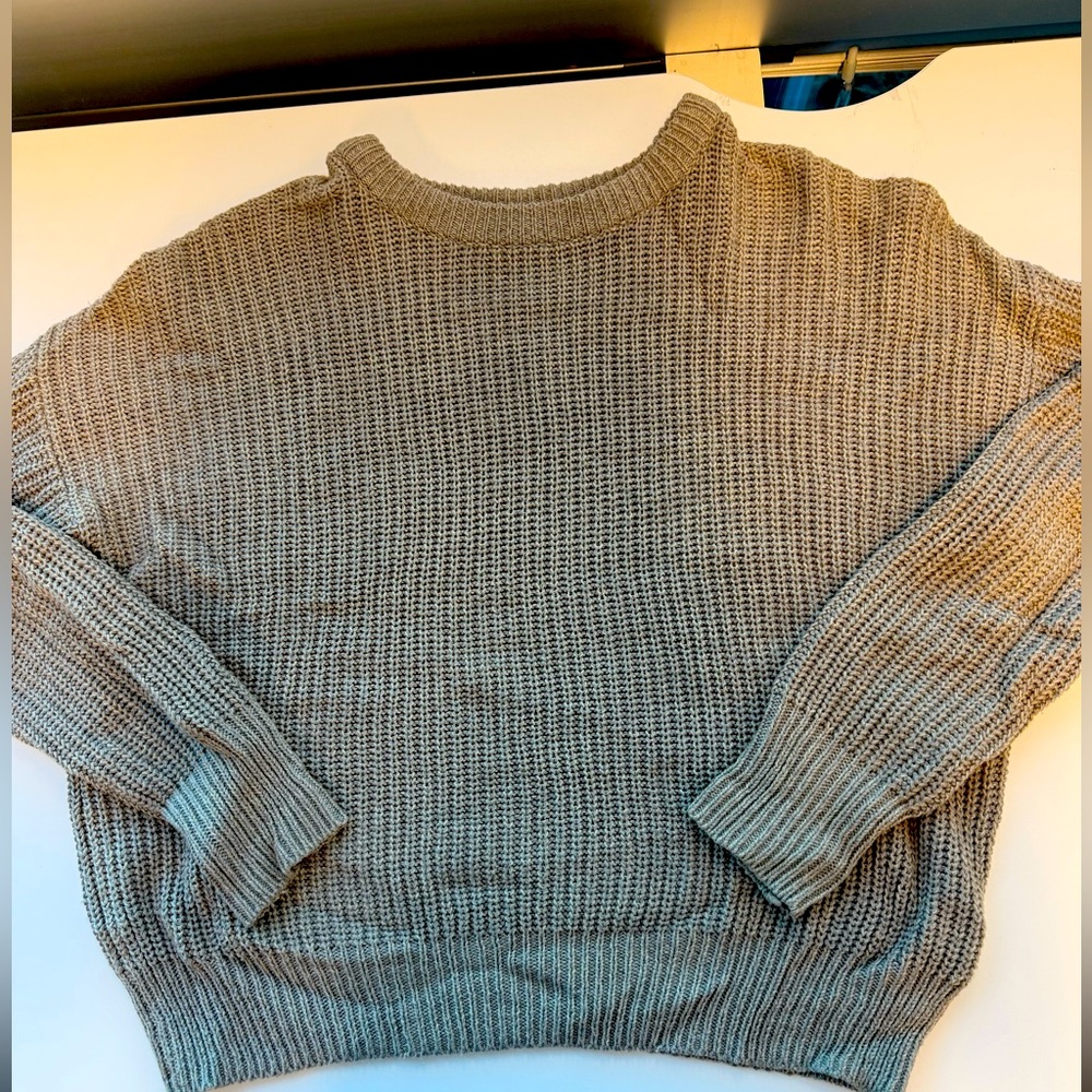 Grey cotton Urban Outfitters sweater size S